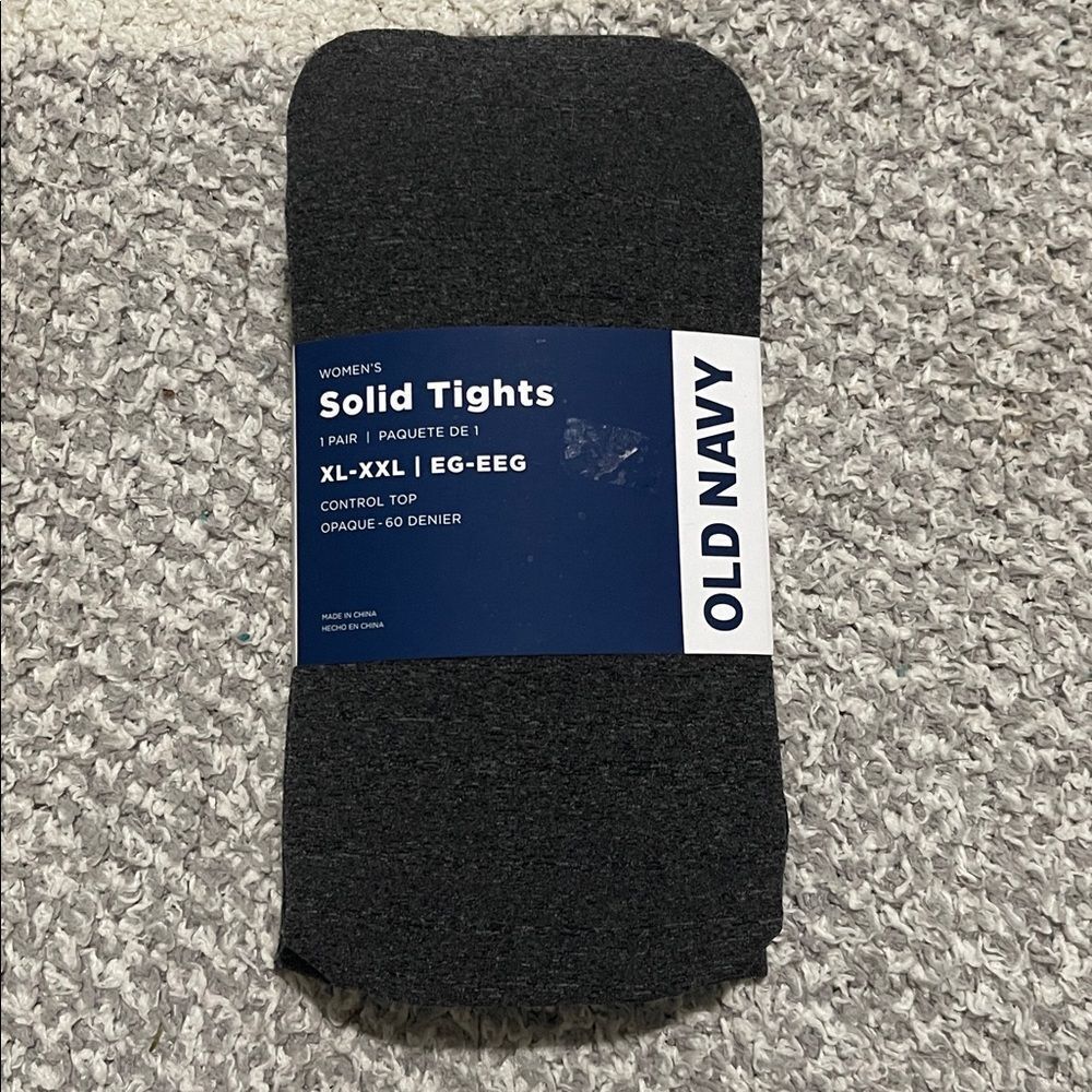 NIP- Old Navy- XL-XXL. grey tights